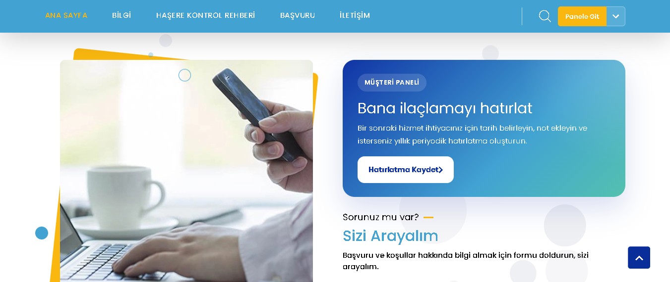 İlaçlama Zamanını Si̇ze Hatırlatacak Bi̇ri̇si̇ Var