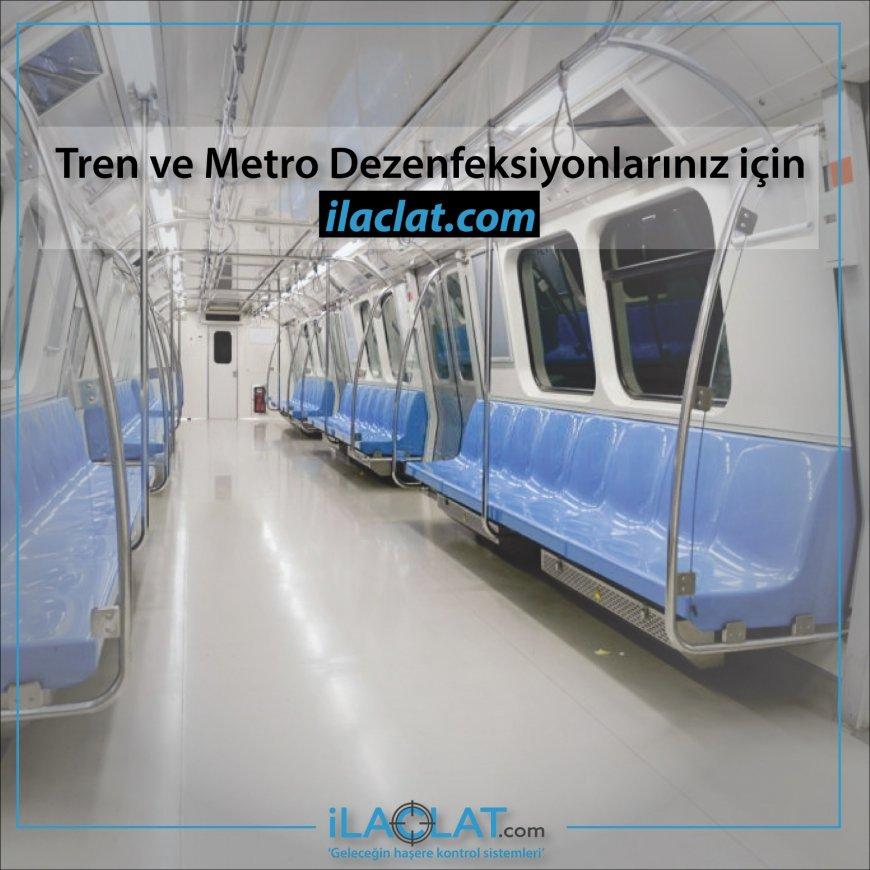 Tren Ve Metro Dezenfeksiyonu